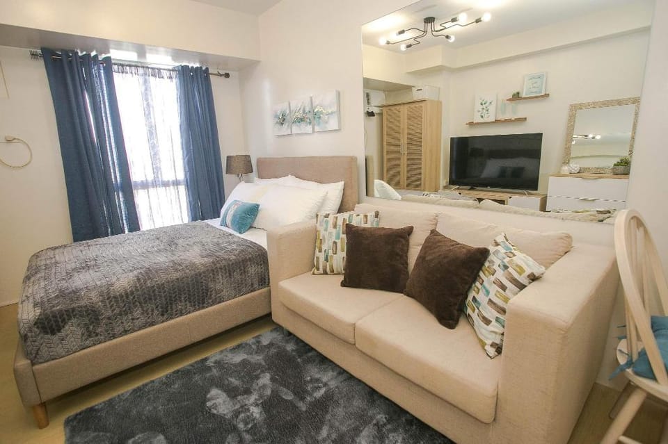 Blue's Cozy Den @ Avida IT Park, w/ NETFLIX & WIFI Apartment in Lapu-Lapu City