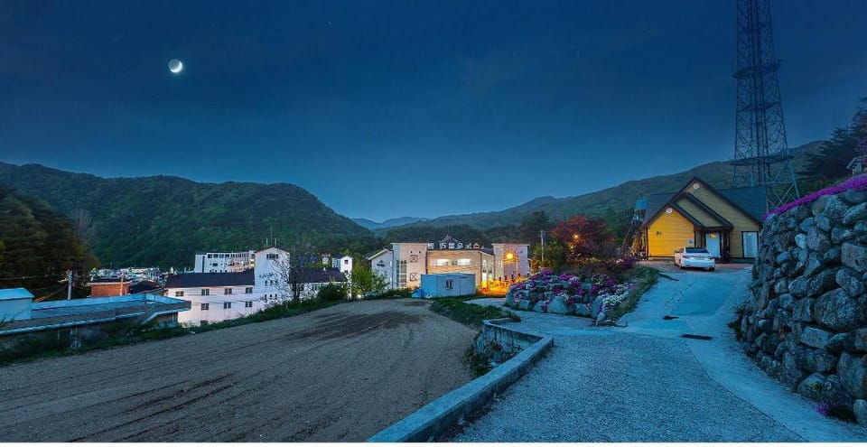 Muju Snow Valley Pension Campground/ 
RV Resort in South Korea