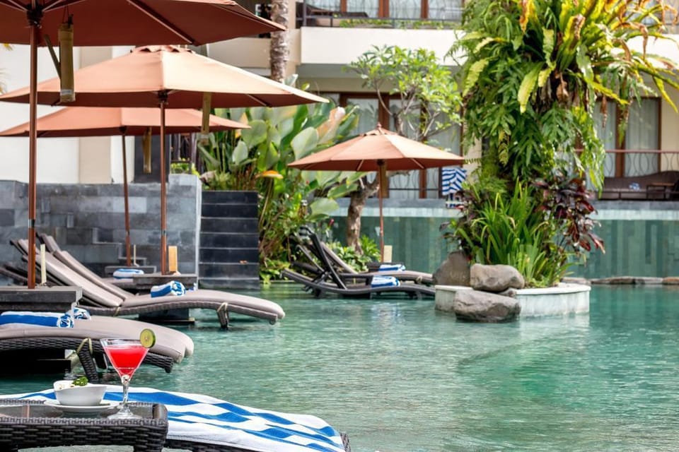 Cozy 1 BR Deluxe lagoon view JU18B Apartment in Ubud