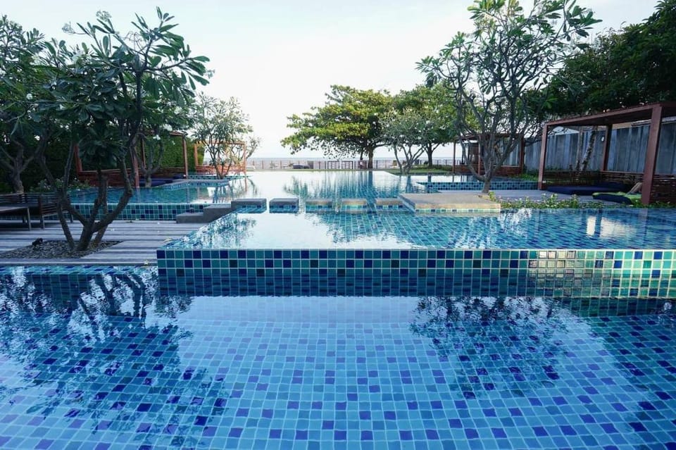 Stunning City&Beachfront 2BR Apartment w/ Pool Apartment in Hua Hin District