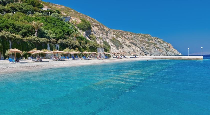 Spacious Mint Luxury Villa access to private beach Villa in Crete