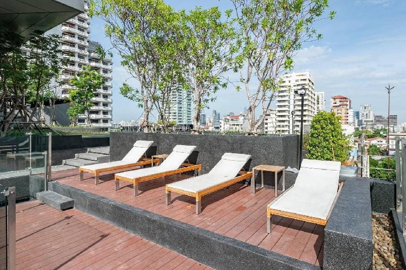 Bangkok&Pool&BTS Asoke&MRT Sukhumvit&Max2ppl(11) Apartment in Bangkok