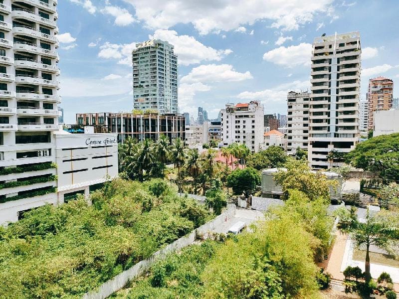 Bangkok&Pool&BTS Asoke&MRT Sukhumvit&Max4ppl(19) Apartment in Bangkok