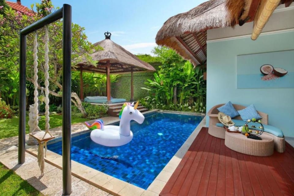Cozy 2 BR with Private Pool Villa #FN13 Villa in North Kuta