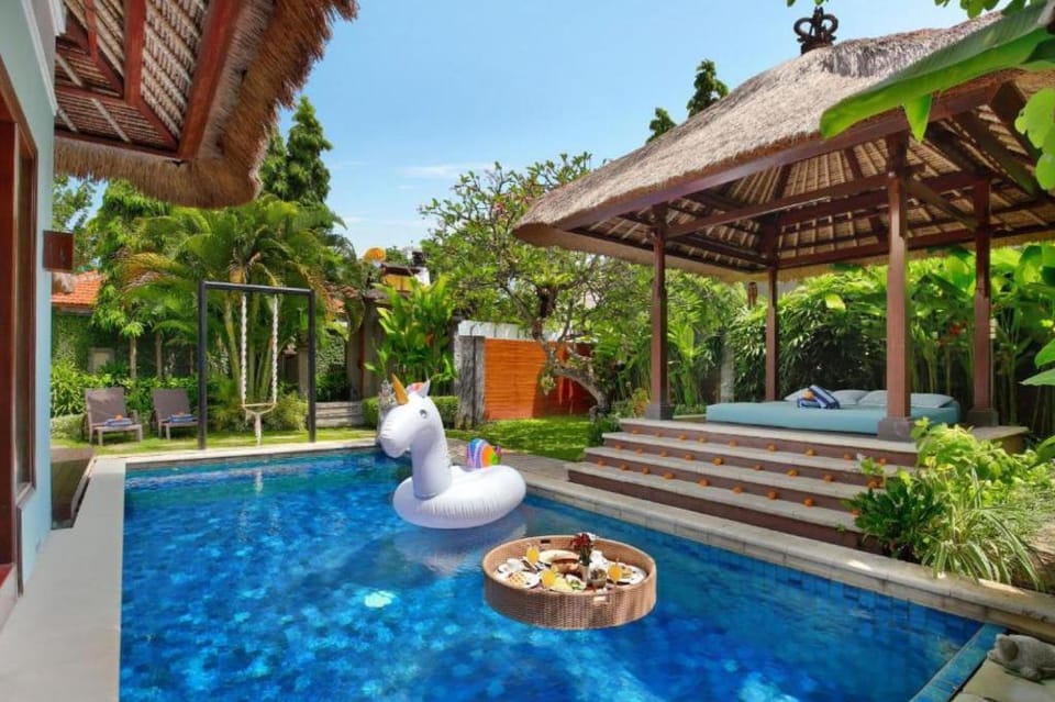 Cozy 2 BR with Private Pool Villa #FN13 Villa in North Kuta
