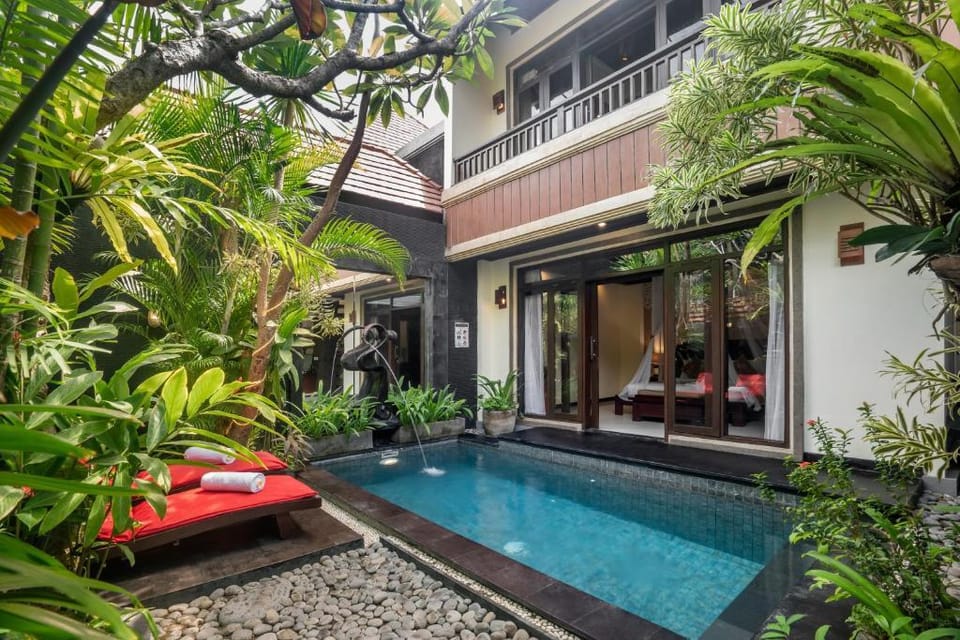 Entire Two-Bedroom Villa with Private Pool #L258 Villa in Kuta
