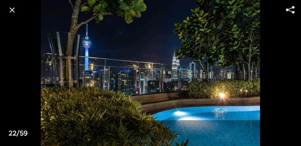Super new condo. Located @ bkt. Bintang centre K.L Apartment in Federal Territory of Kuala Lumpur
