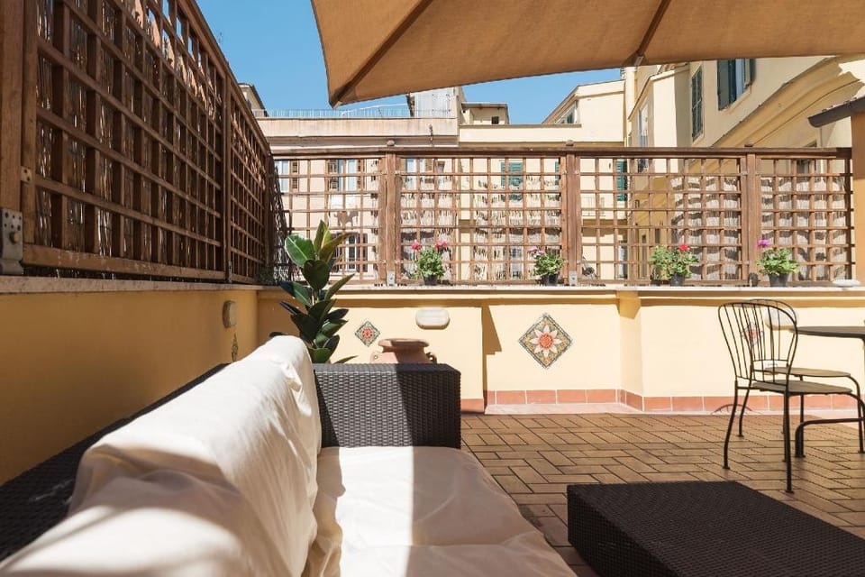 Vatican Rooftop Terrace Apartment in Rome