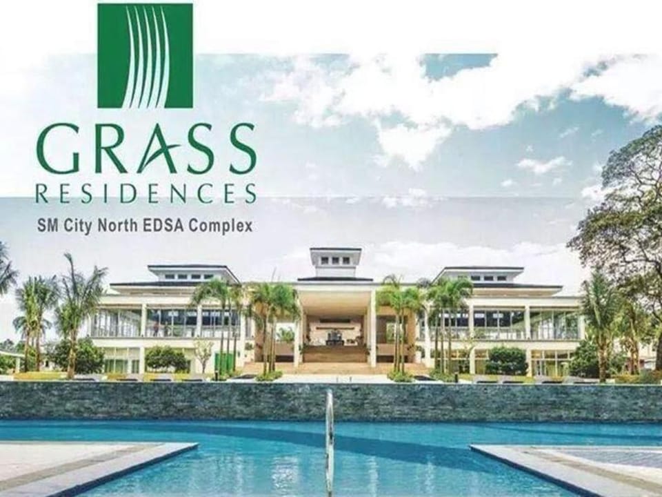Pool view at Grass Residences Apartment in Quezon City