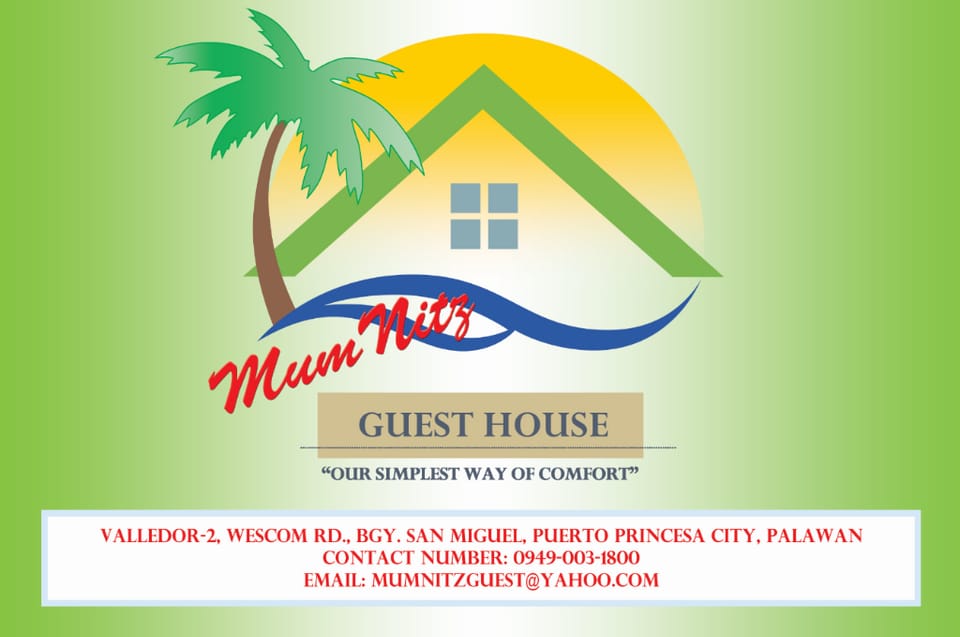 Mum Nitz Guest House (CP# 0961 180 2549) Vacation rental in Puerto Princesa