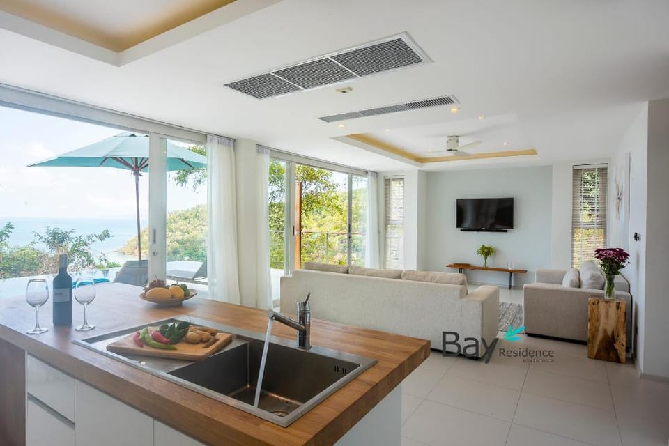 FLEX . BAAN SILA 3br - Pool, Panoramic Sea View Villa in Ko Pha-ngan Sub-district