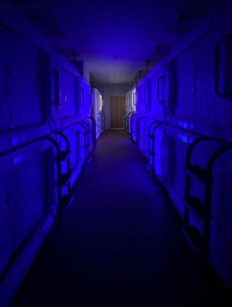 izZzleep WTC Mexico (world trade center Mexico) Capsule hotel in Mexico City