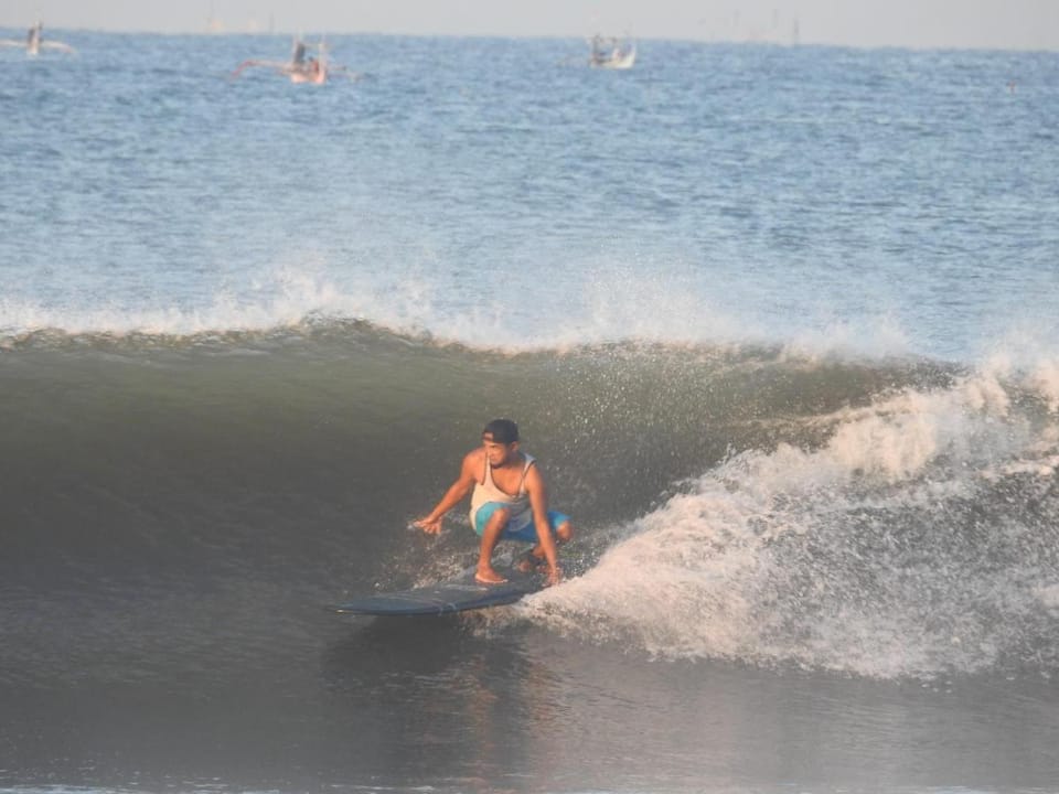 The point surfcamp Bali Hotel in Pekutatan