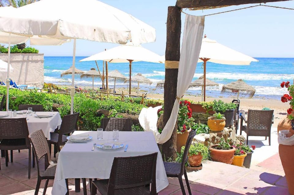 Beach Front 2. Line Family Penthouse large pool  Apartment in Marbella