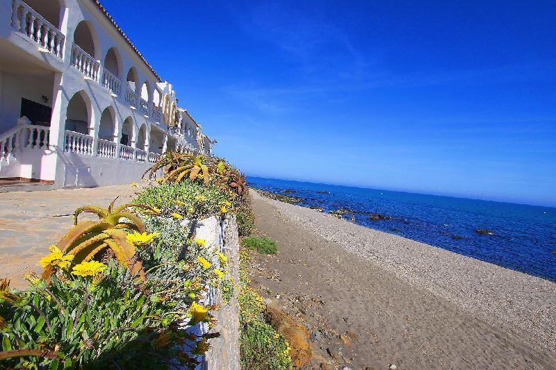 Beachfront 1.line Cala de Mijas modern style BBQ Apartment in Costa del Sol
