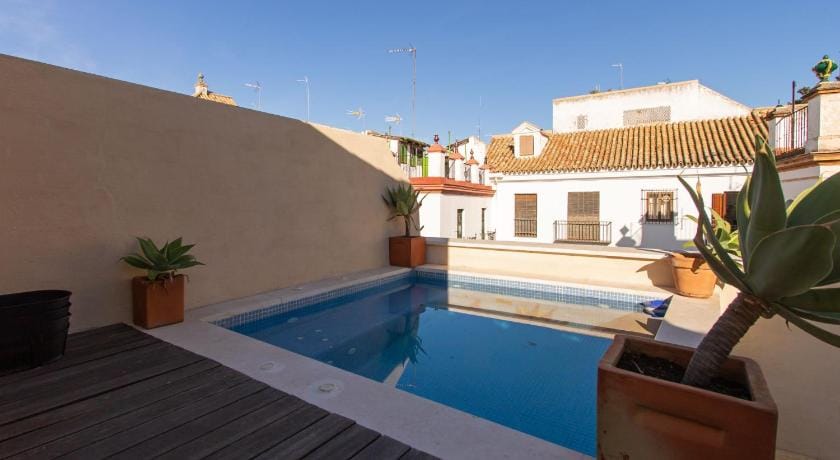 Alcazar Santa Cruz Pool Villa Vacation rental in Seville