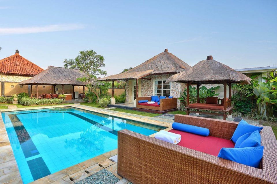 One BR Ho1ymoon Private Pool Villa-Breakfast#TCV Villa in Kuta