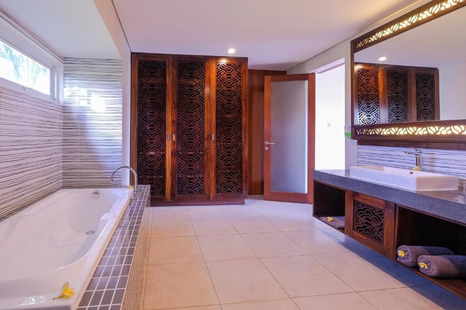 Cozy Double Room with Garden View SU45 Apartment in North Kuta