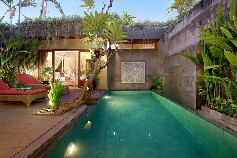 One BR Suite+Hot Tub-Breakfast#KV Villa in Kuta