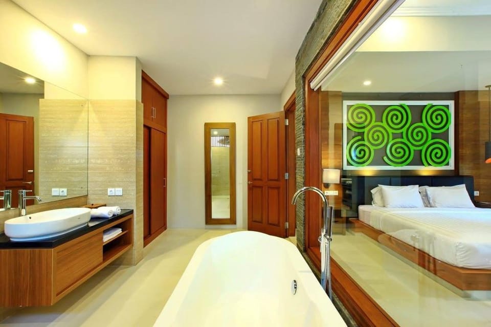Deluxe 1 BR  Private Pool Villa NE15A Villa in North Kuta