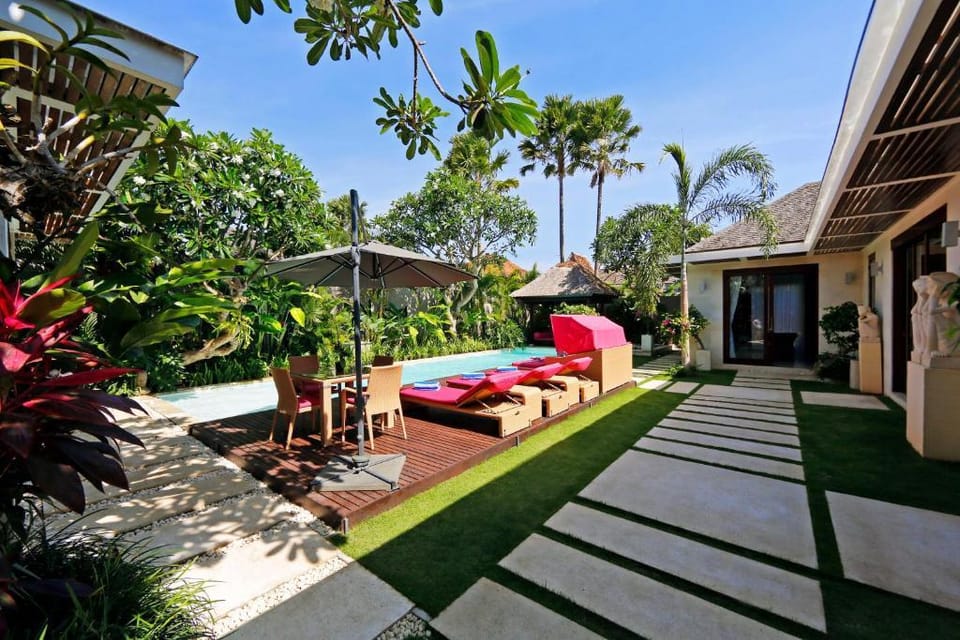 Cozy 3 BR Villa with Private Pool Seminyak #NE Villa in Kuta