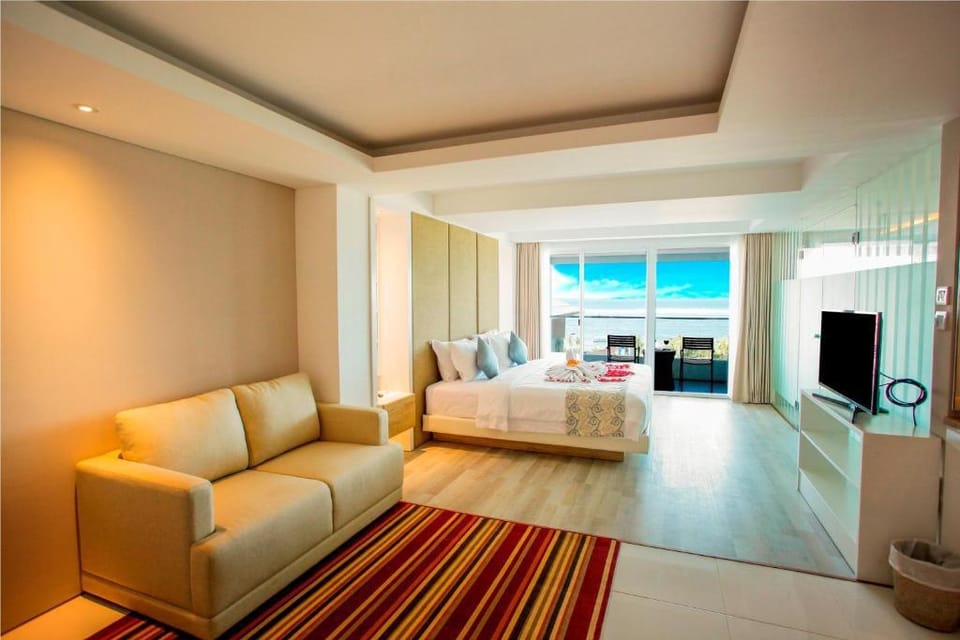 Premium 1 BR Suite with Sea View #V414 Vacation rental in Kuta Selatan