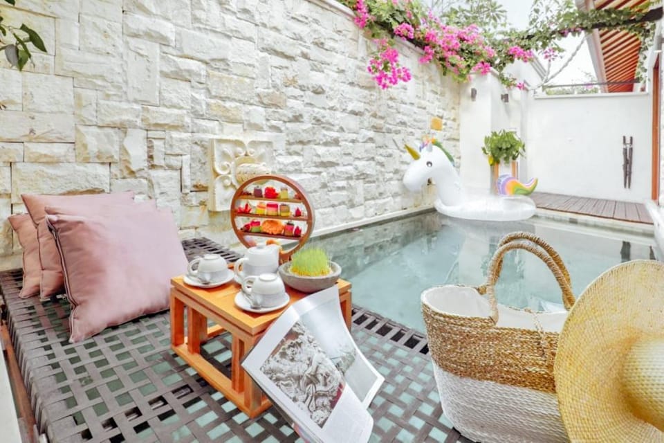 Romantic 1 BR Villa Private Pool+Bathtub #V393 Villa in Kuta