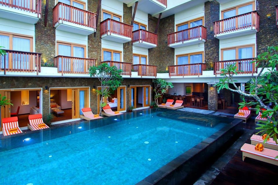Stunning 1 BR Deluxe Room Canggu NE50A Apartment in North Kuta