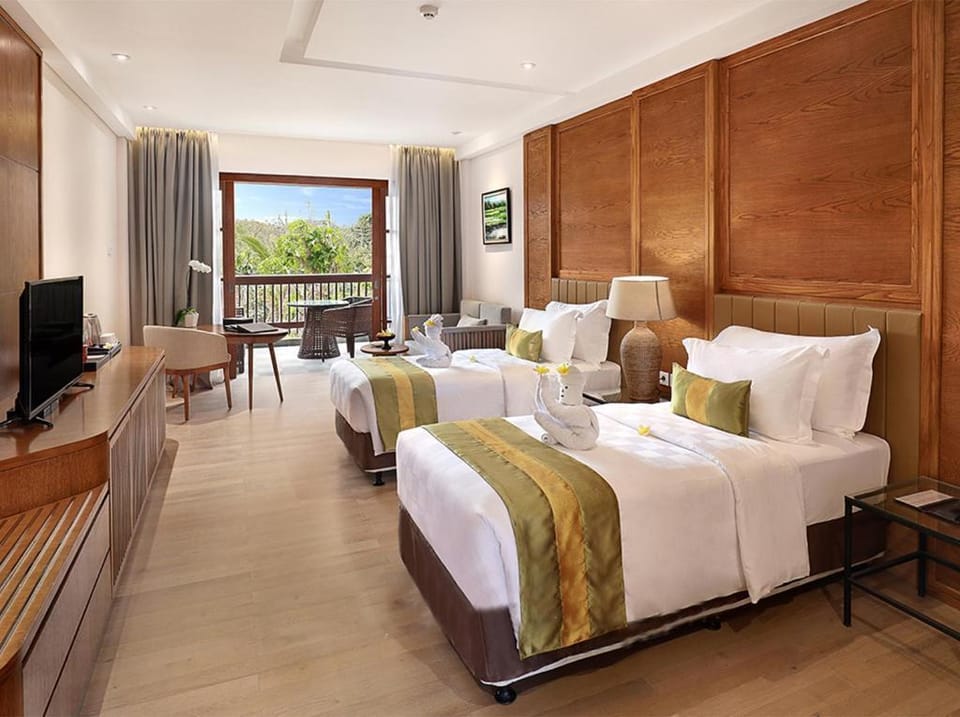 Cozy 1  BR Deluxe Room with Garden View AN102A Apartment in Bali