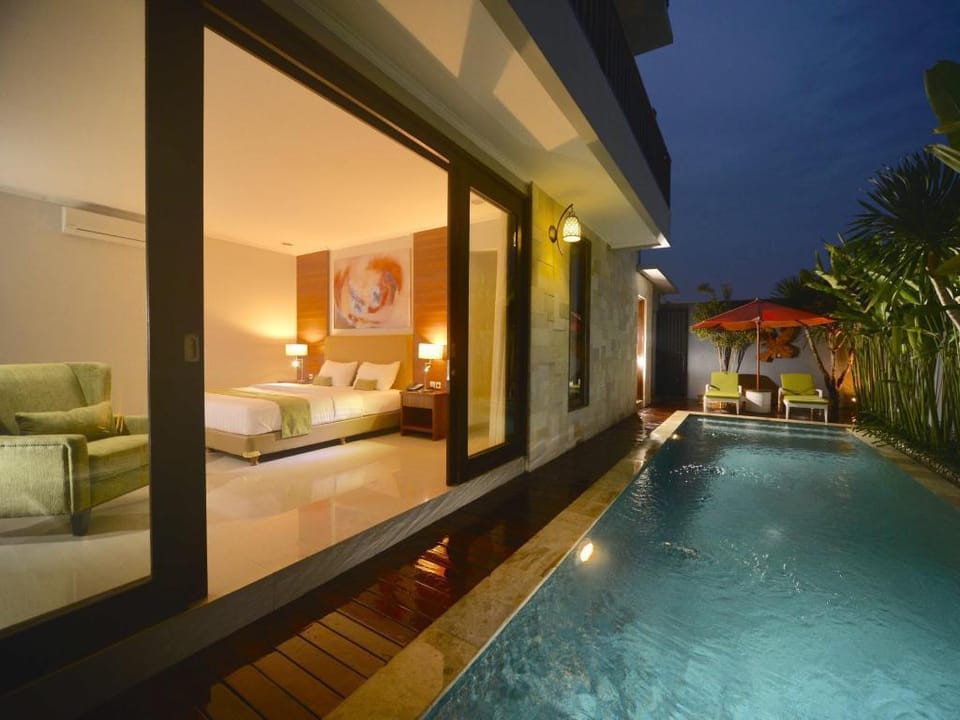 Cozy 2 BR Villa with Private Pool Canggu NE73A Villa in North Kuta