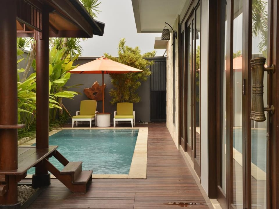 Cozy 2 BR Villa with Private Pool Canggu NE73A Villa in North Kuta