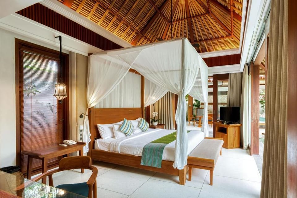 Cozy 1 BR Deluxe With Pool Villa Canggu NE54A Villa in North Kuta