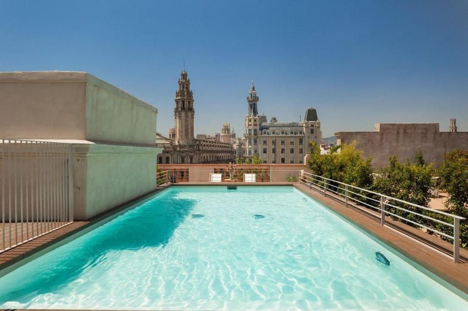 Attic with private terrace near Born & Barceloneta Apartment in Barcelona