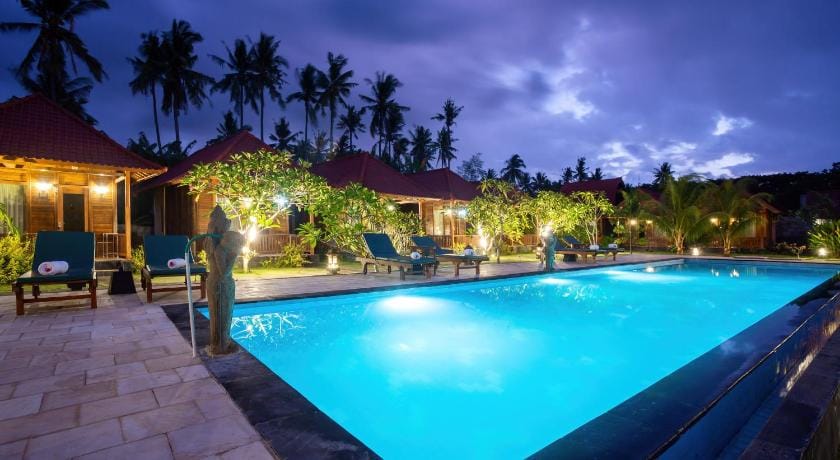 Rijet Villa Beach & Restaurant Campground/ 
RV Resort in Nusapenida