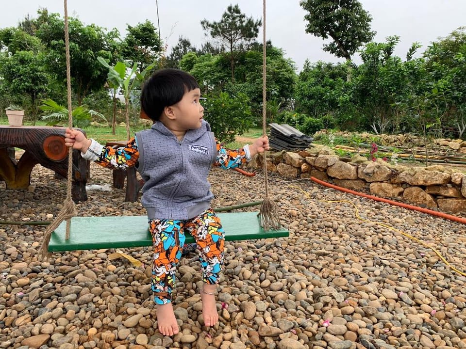 Farmstay Mẹ Nâu - bể bơi, BBQ, nông trại Villa in Laos