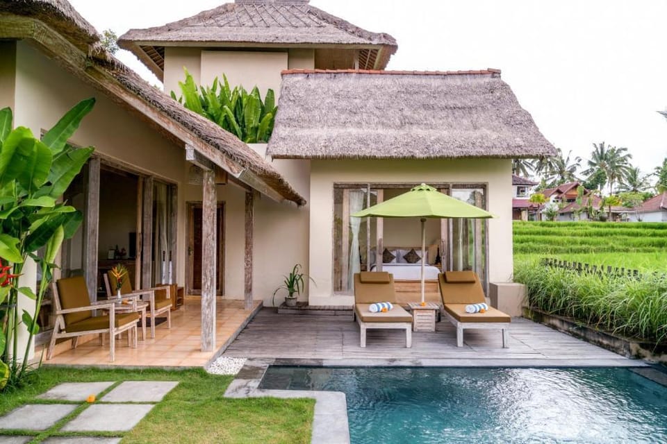 Fabulous 2 BR Pool Villa W/Rice Terrace View #V164 Villa in Ubud