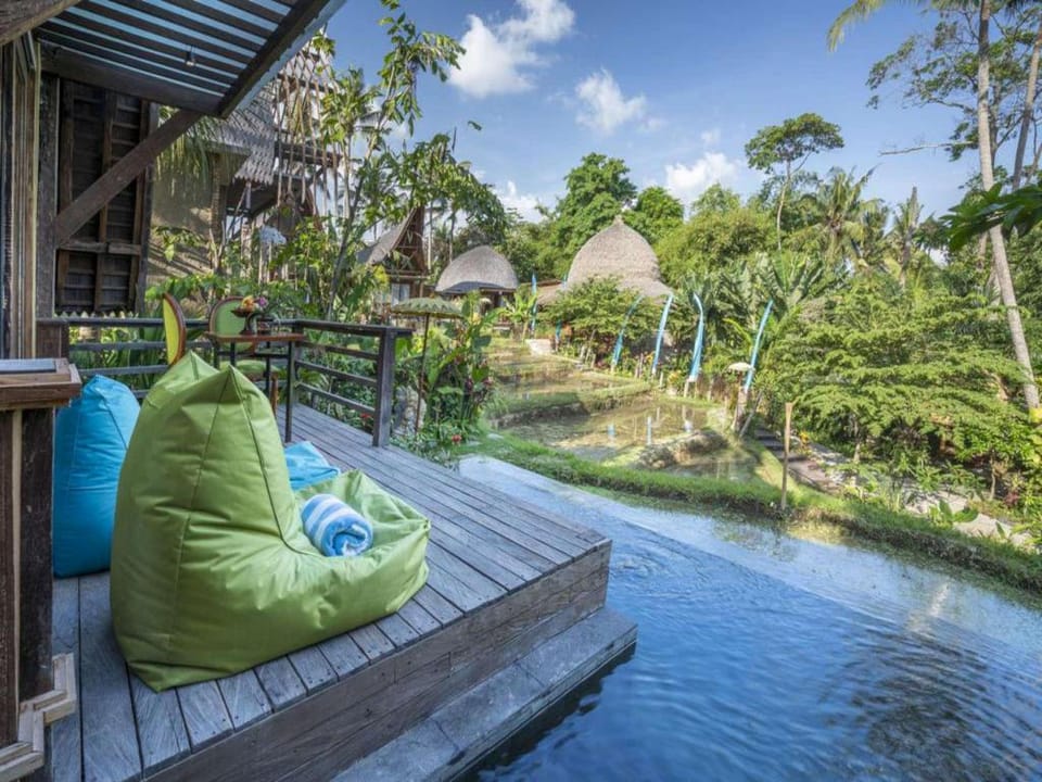 Ethic 1BR villa with Balcony @Garden View #V24 Villa in Sukawati