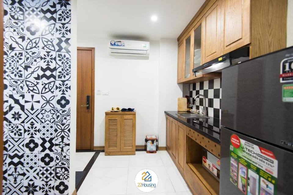 Long housing Japanese Style apartment on Linh Lang Apartment in Hanoi