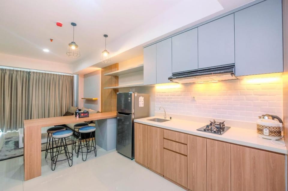 Cozy 2BR Nine Residence with City View By Travelio Apartment in South Jakarta City