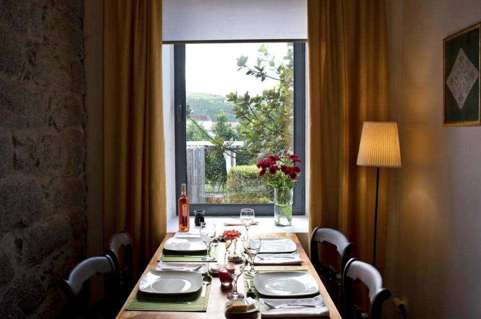 Holiday cottage rental with shared pool, sea and mountain view Vacation rental in Azores District