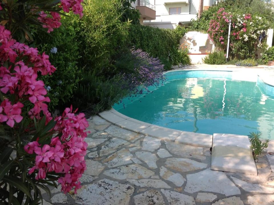 Apartment in villa, big garden, private pool, close to beach and Zadar town Apartment in Zadar