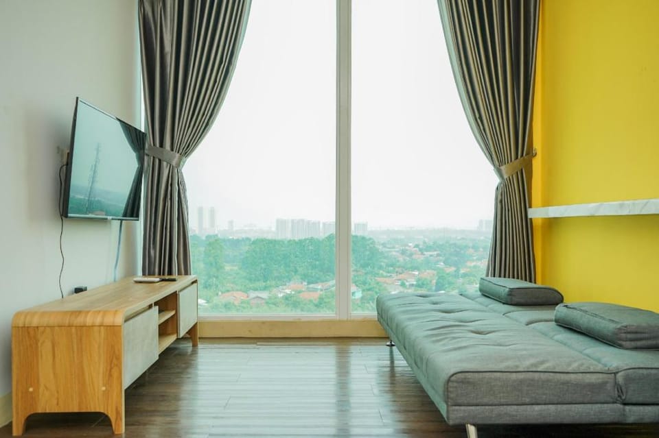 Highest Value 1BR at Tree Park BSD By Travelio Apartment in West Java