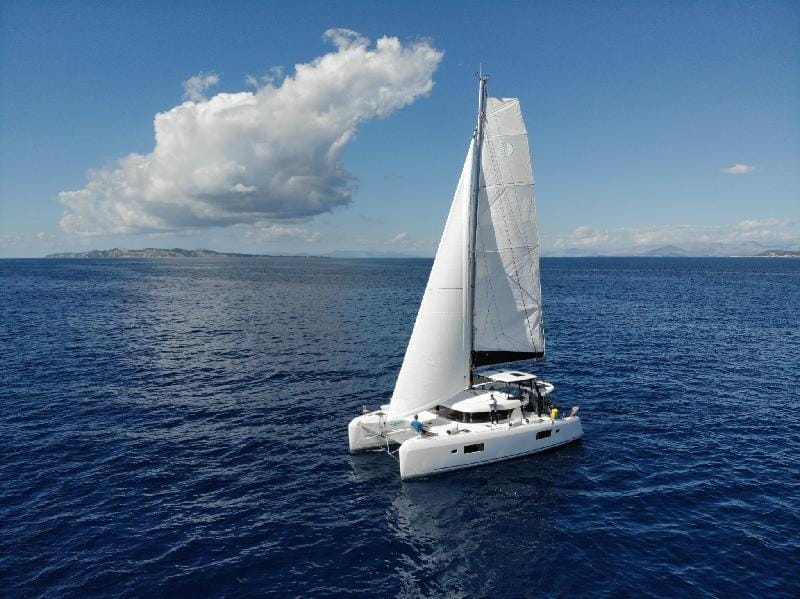 Dream of Life , Catamaran , Lagoon 42 , 2019 Docked boat in Corfu, Greece