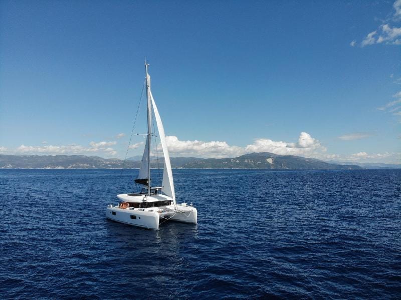 Dream of Life , Catamaran , Lagoon 42 , 2019 Docked boat in Corfu, Greece