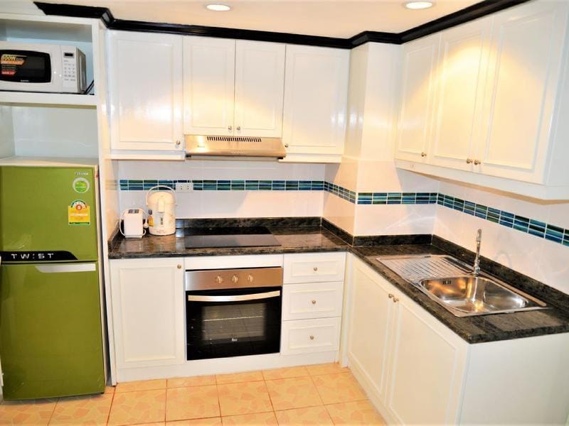 Jomtien beach condominium A2 with stylish European style kitchen Apartment in Pattaya City