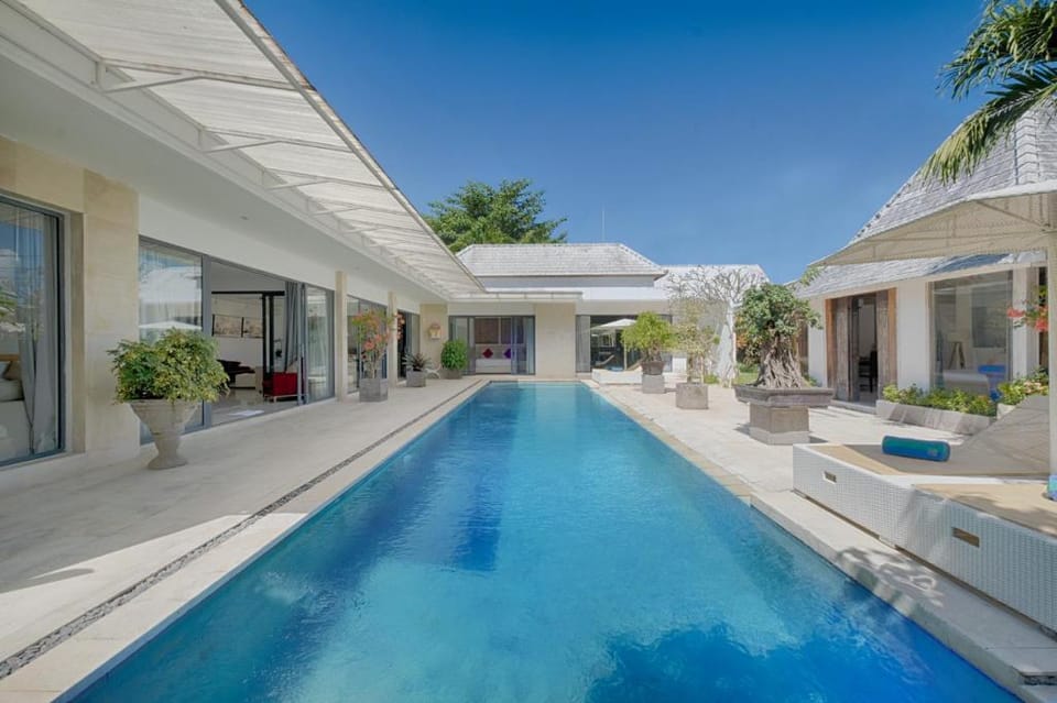 Luxury 3 BR Pool Villa Putih 2 at canggu #ZN Villa in North Kuta