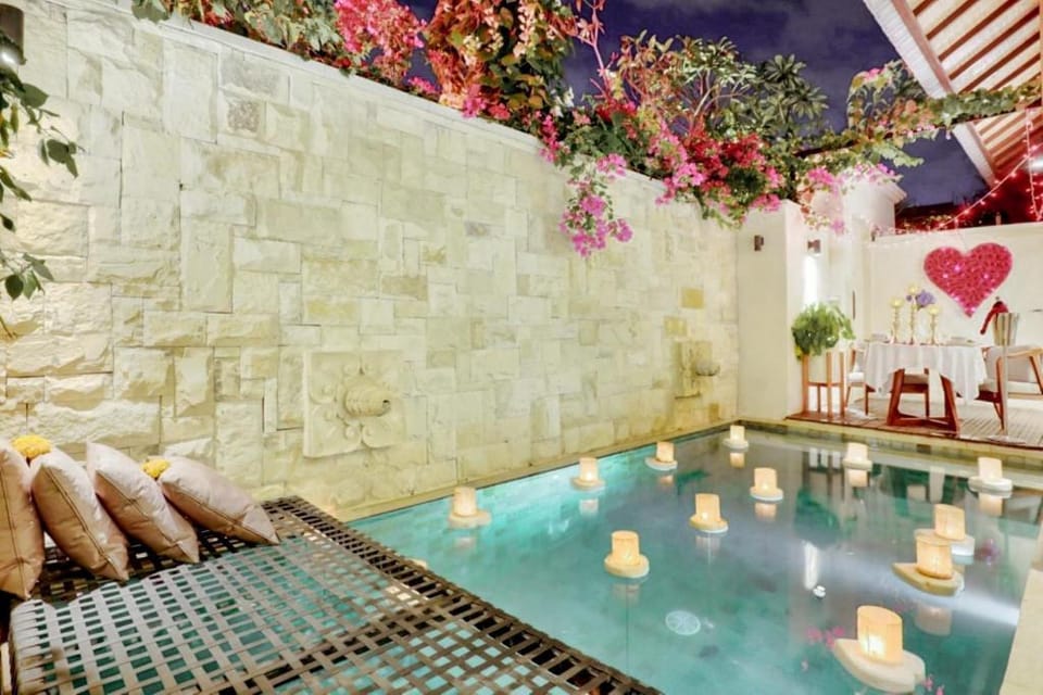 Romantic 1 BR Private Pool Villa &  Bathtub ZN123A Villa in Kuta