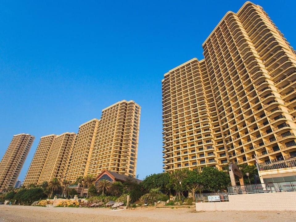 A:270度全海景大阳台，清新地中海风格，情侣大床房 Apartment in Guangdong
