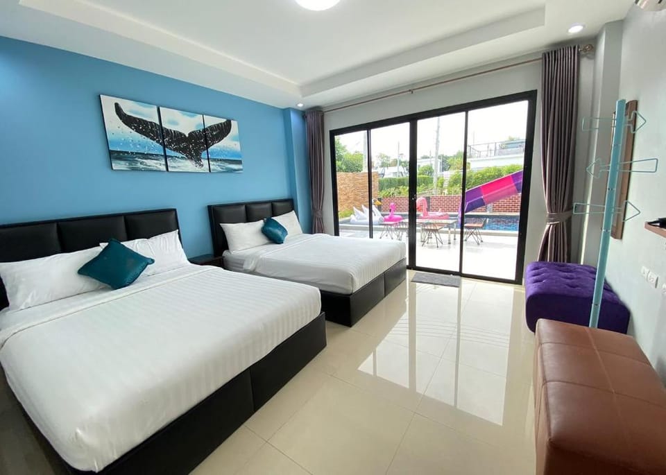 Modern Indy Loft Brick  Huahin pool villa  Vacation rental in Hua Hin District