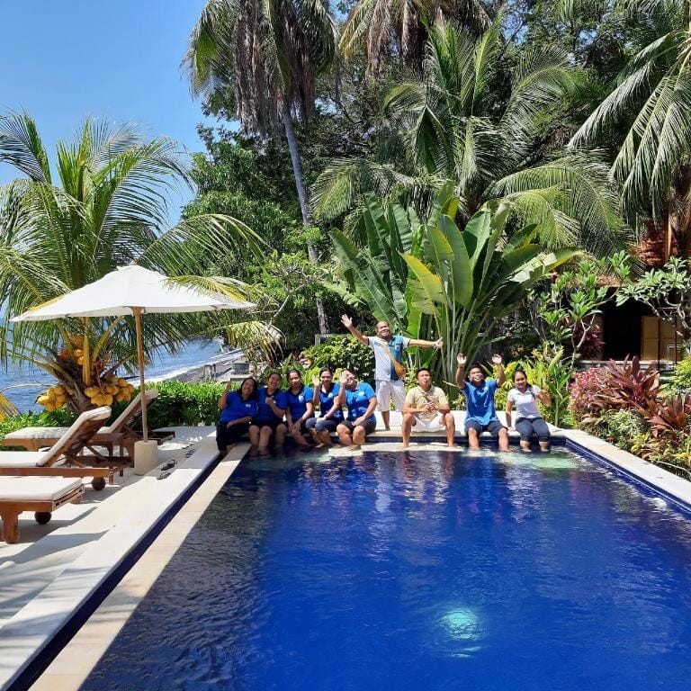 Deluxe Bungalow mit Meerblick Vacation rental in Bali